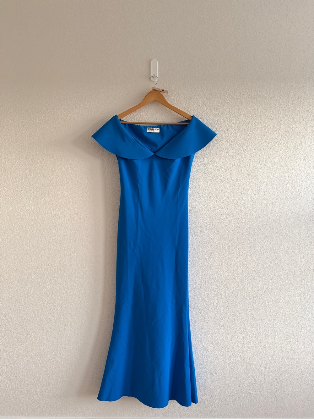 Chiara Boni Blue Gown IT size 46 US size 10 US size medium - Picture 4 of 14